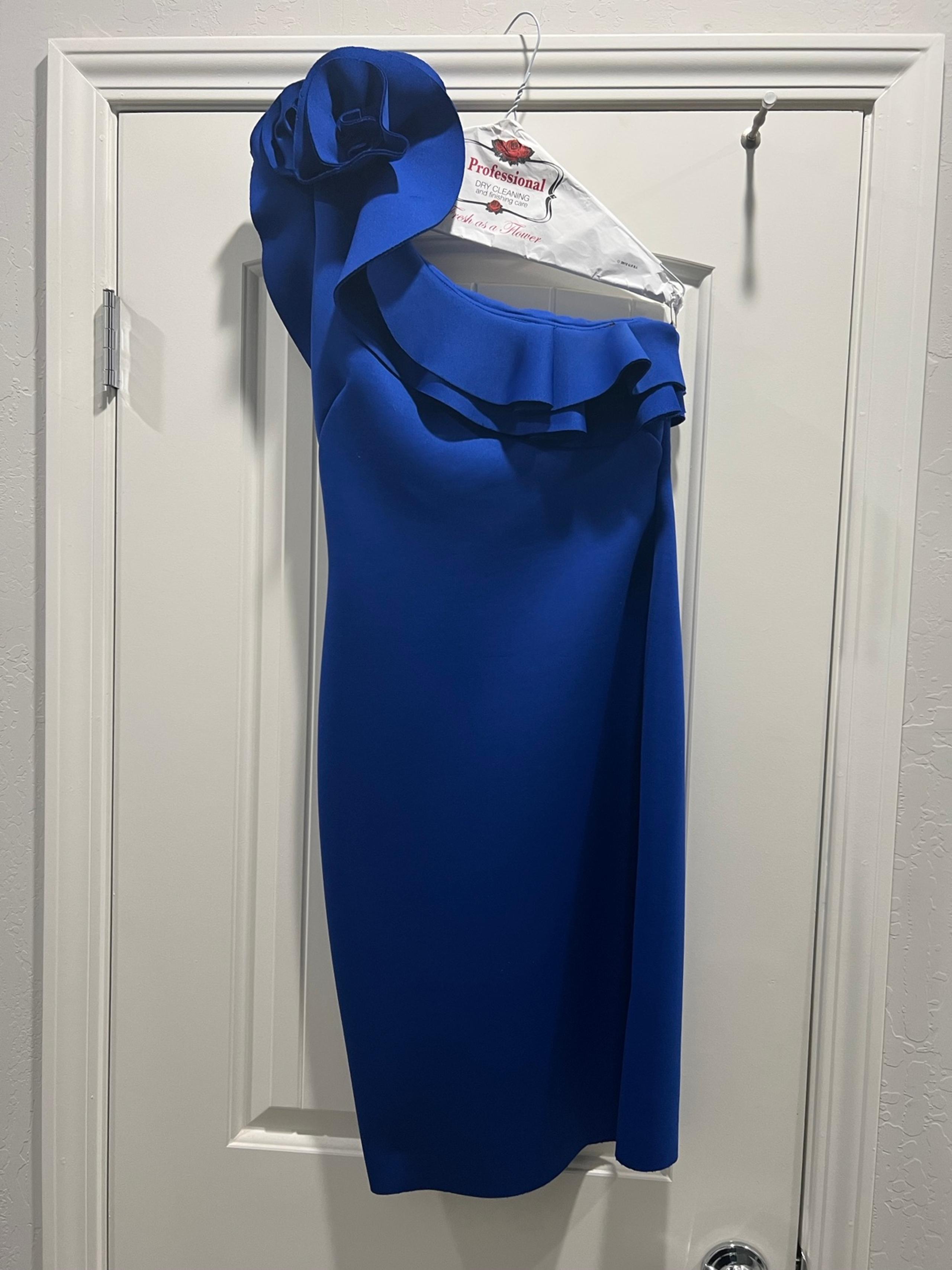 Betsy and Adam one shoulder dress