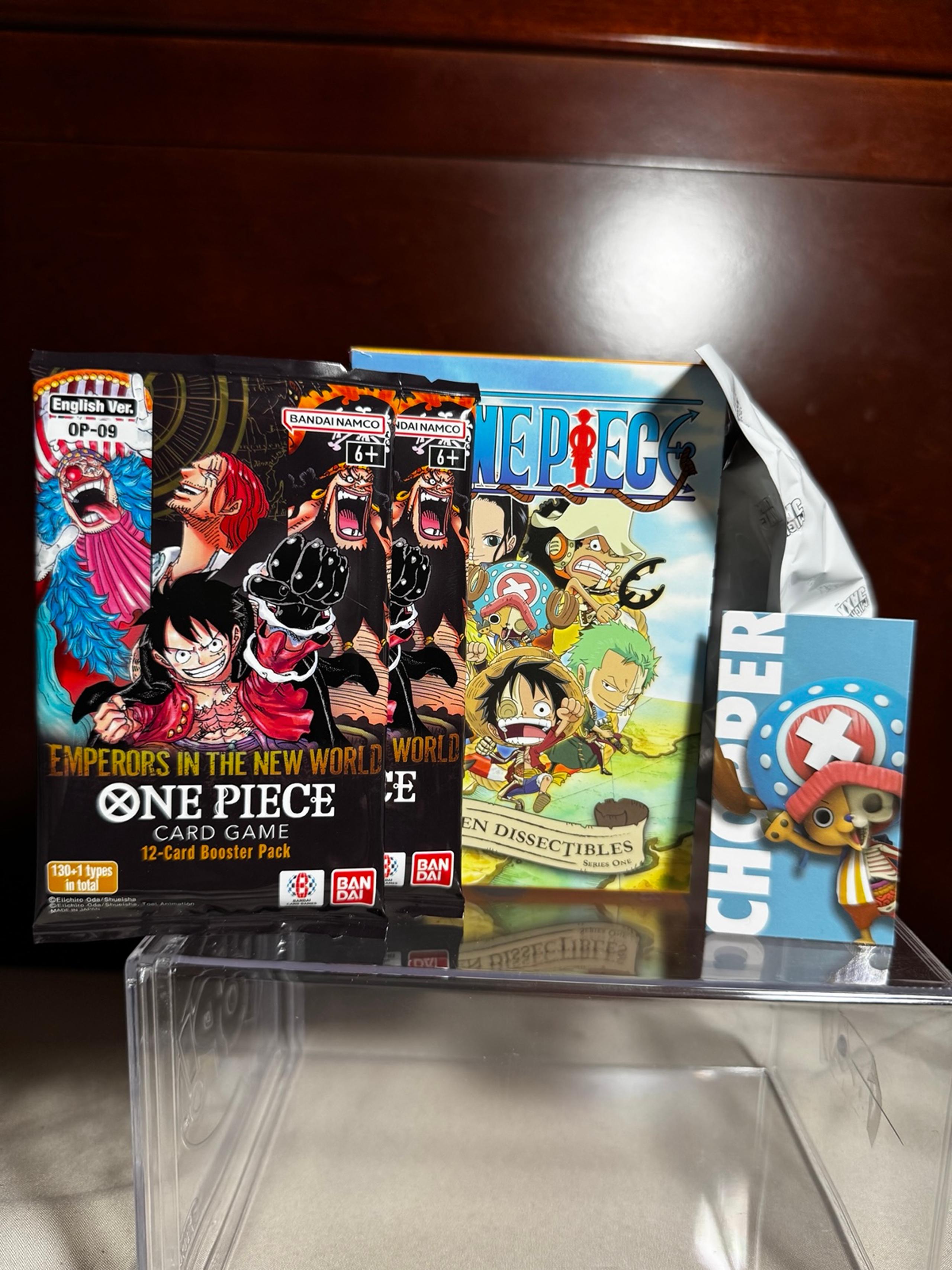 *Sealed* Chopper Hidden Dissectibles Series 1 Mighty Jaxx with One Piece cards
