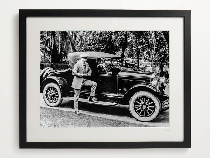 Buick Jack Dempsey limited edition numbered photo in custom matte