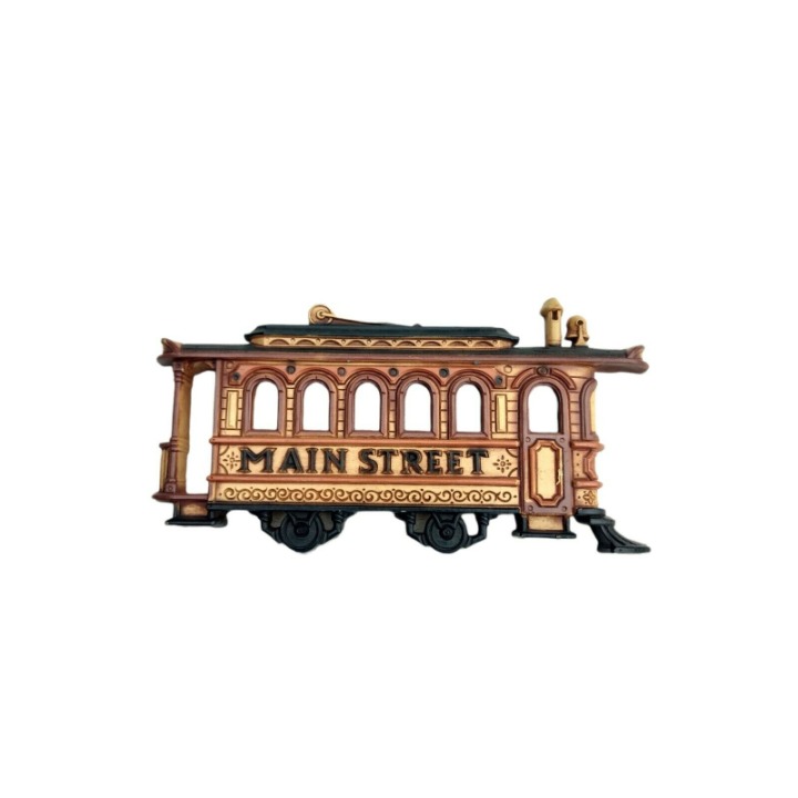 Vintage Homco Transportation Wall Decor Bike Train Car Stage Coach Western 70s - detail