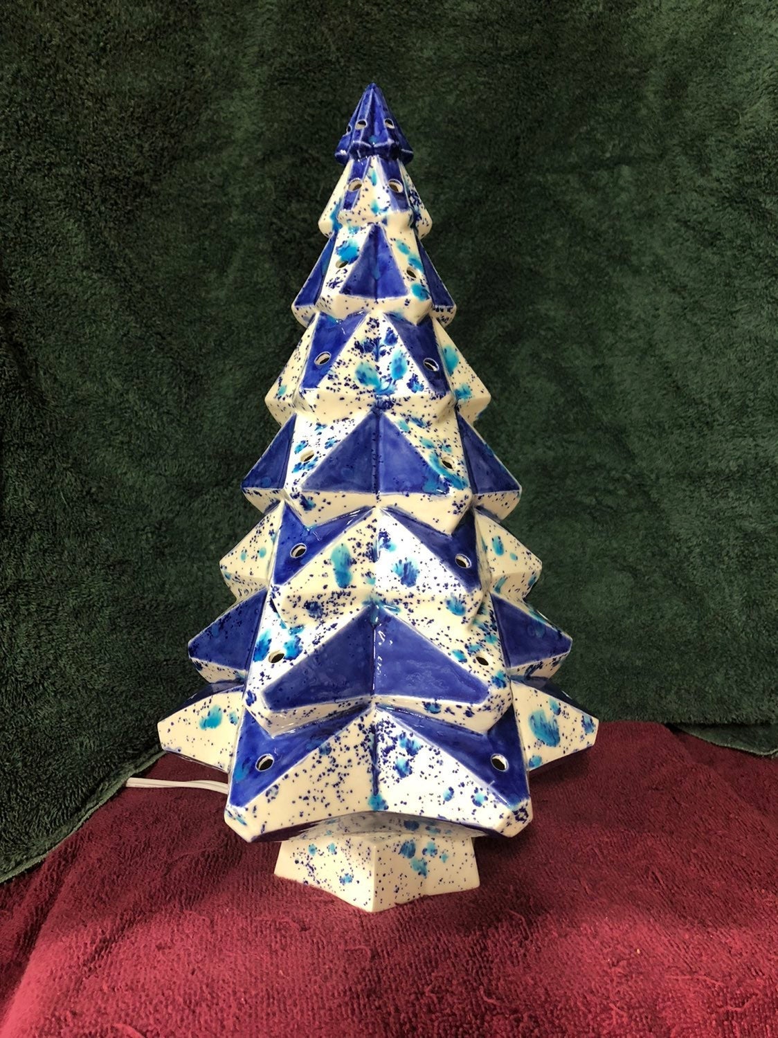 Ceramics by Lindi: Retro Faceted Nostalgic Tree