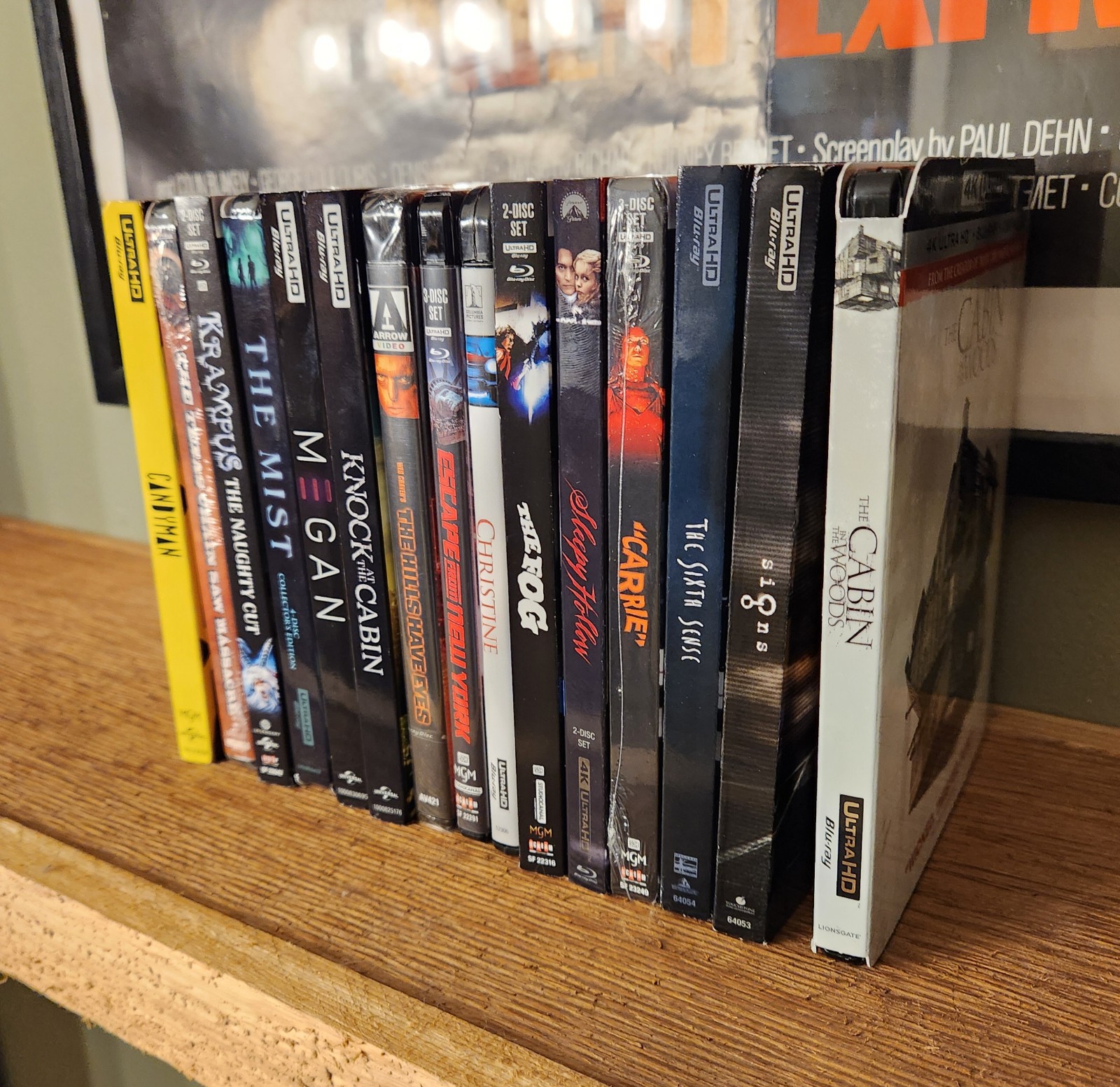 15 New /Open Box New 4K Ultra HD HORROR Blu-Rays sold together read description
