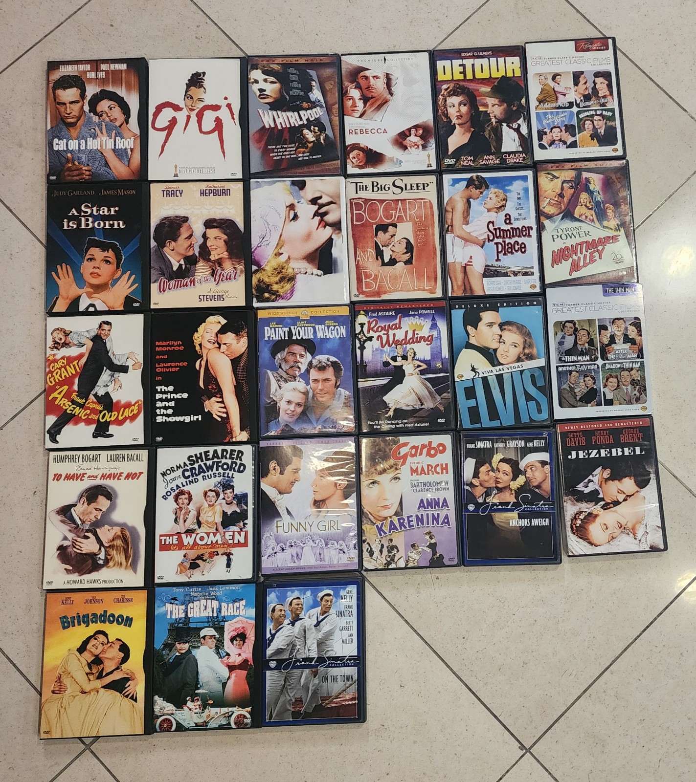 Classic Movies DVD Lot of 27 (32 Discs/38 Movies)