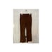 American Eagle Brown Super Hi-Rise Flare Corduroy Pants