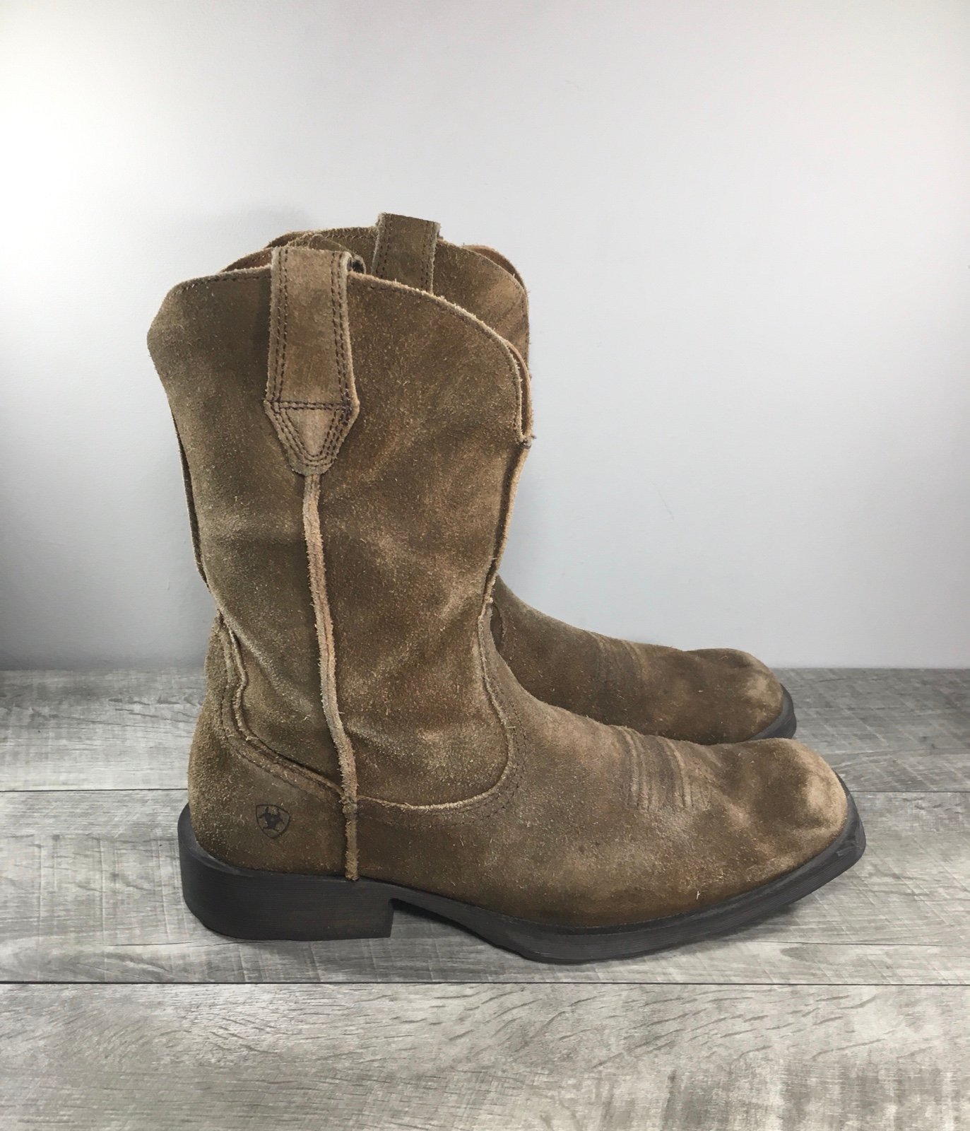 Ariat 10018611 Rambler Urban Western Leather Work Cowboy Men’s Boots Size 12