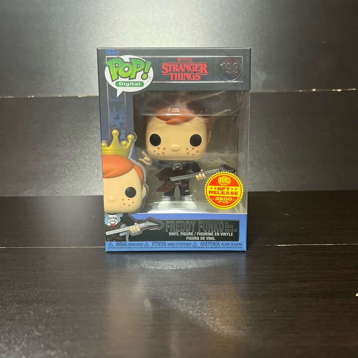 Freddy Funko as Eddie Munson 193 NFT Funko Pop