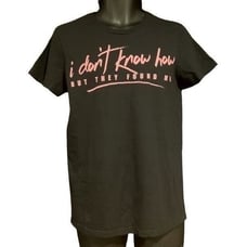 IDKHBTFM IDKHow IDK How Pink Black T-Shirt Men’s Small