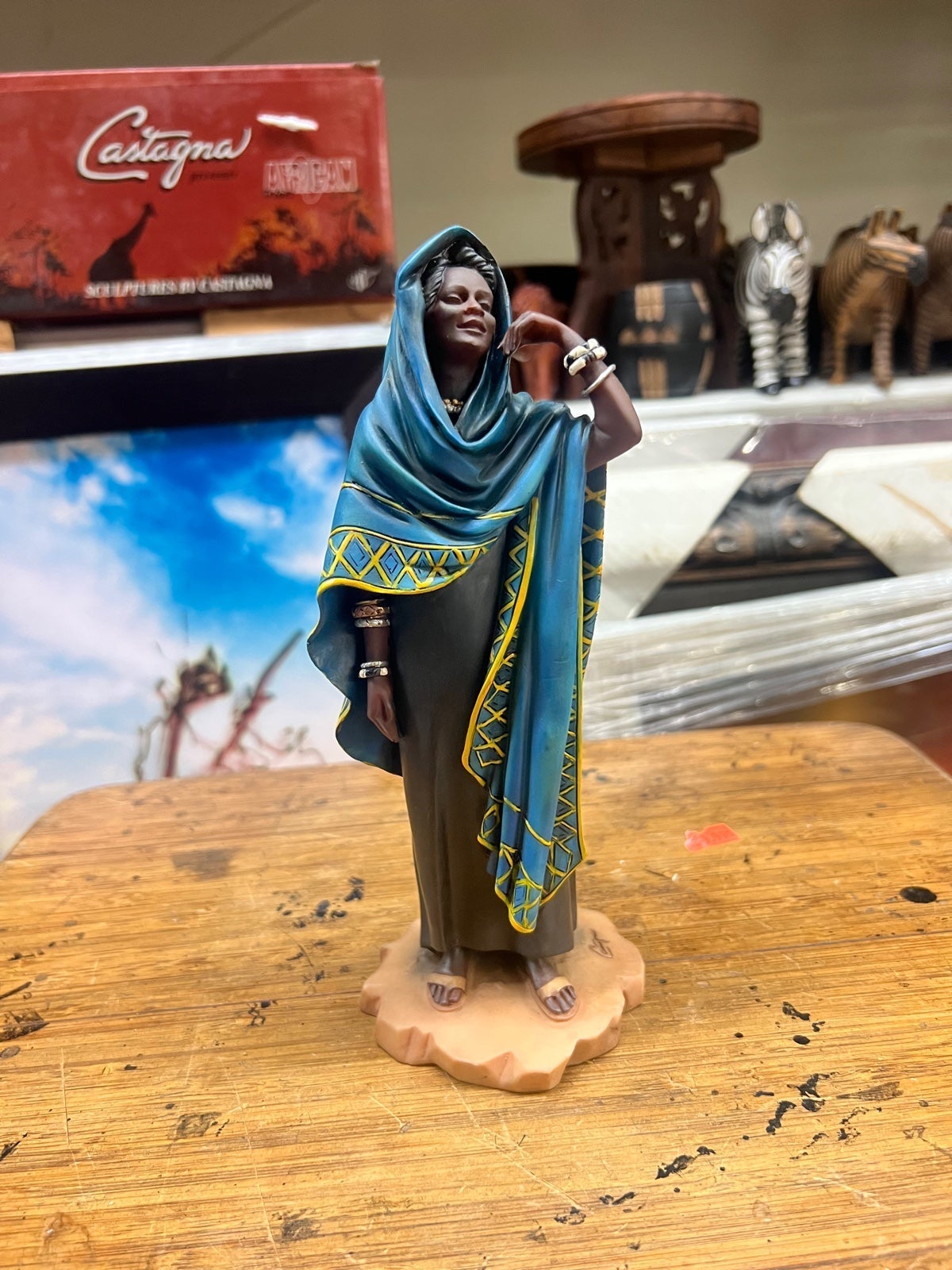 African Healing lady
