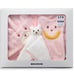 Miki House bath time poncho mitten & was