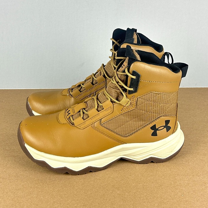 Under Armour Steller G2 6 Boots Youth 6 Light Utility Brown Grade School