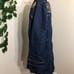 Susan Graver button down sequin embellished denim blouse