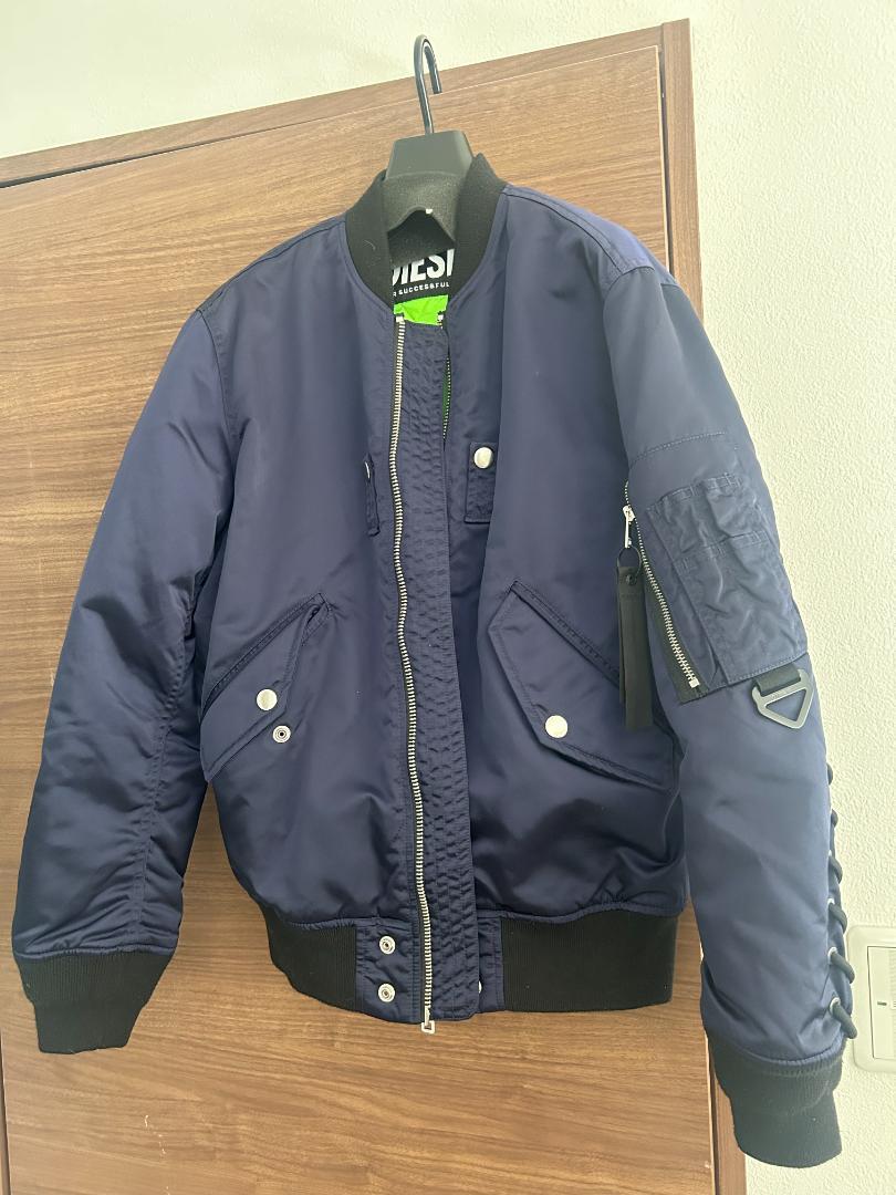 DIESEL Navy MA-1 Bomber Jacket XS