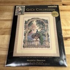 Dimensions The Golden Collection Majestic Peacock Cross Stitch 12 x 16 #35110