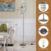 64 H Rustic Lantern Floor Lamps for Living Room with Hanging Lampshade Elegant