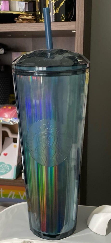 Starbucks 2022 Fall Halloween Ocean Kaleidoscope Dome Venti Tumbler 24oz Cup