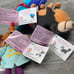 2005 Mattel Disney Cinderella Fairytale Favorites Friends Plush Clip Set NEW