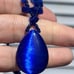 LAZULI NECKLACE (REAL HEALING ROCK) 925 STERLING SILVER