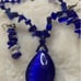 LAZULI NECKLACE (REAL HEALING ROCK) 925 STERLING SILVER