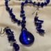 LAZULI NECKLACE (REAL HEALING ROCK) 925 STERLING SILVER