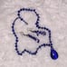 LAZULI NECKLACE (REAL HEALING ROCK) 925 STERLING SILVER