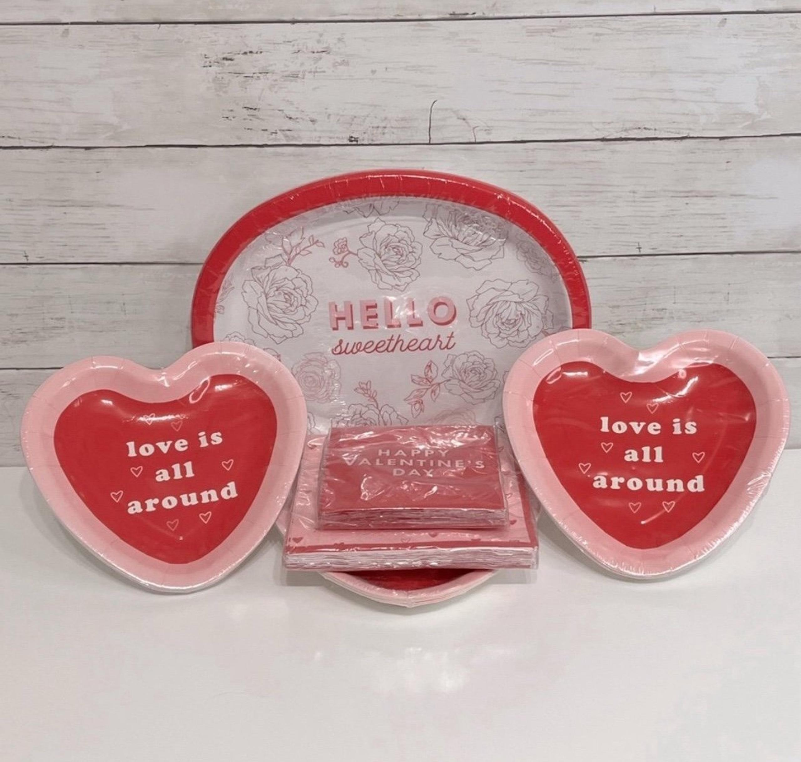 NWT Valentine’s Day Party Supply Lot PRICE FIRM