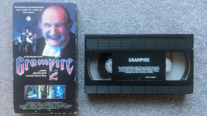 Grampire AKA My Grandpa Is a Vampire 1992 VHS Rare OOP Horror Comedy Al Lewis