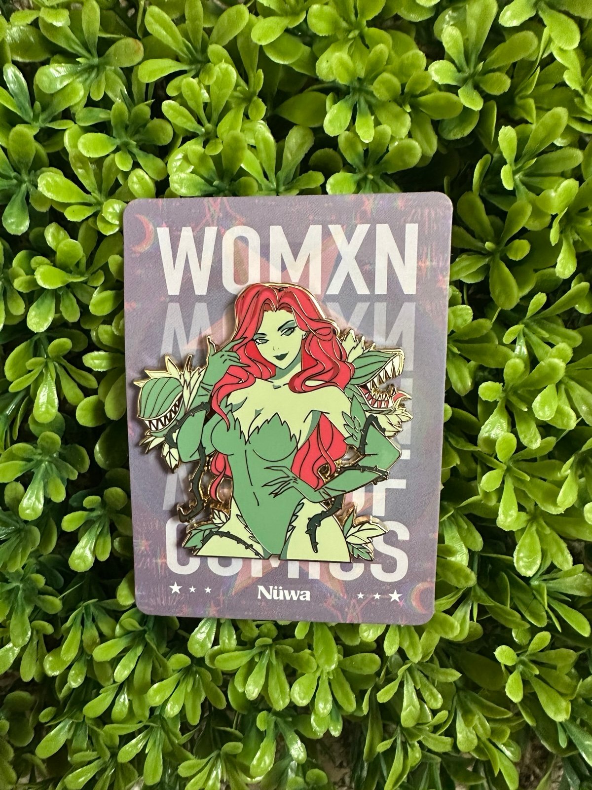 Made by Nuwa Poison Ivy Pin