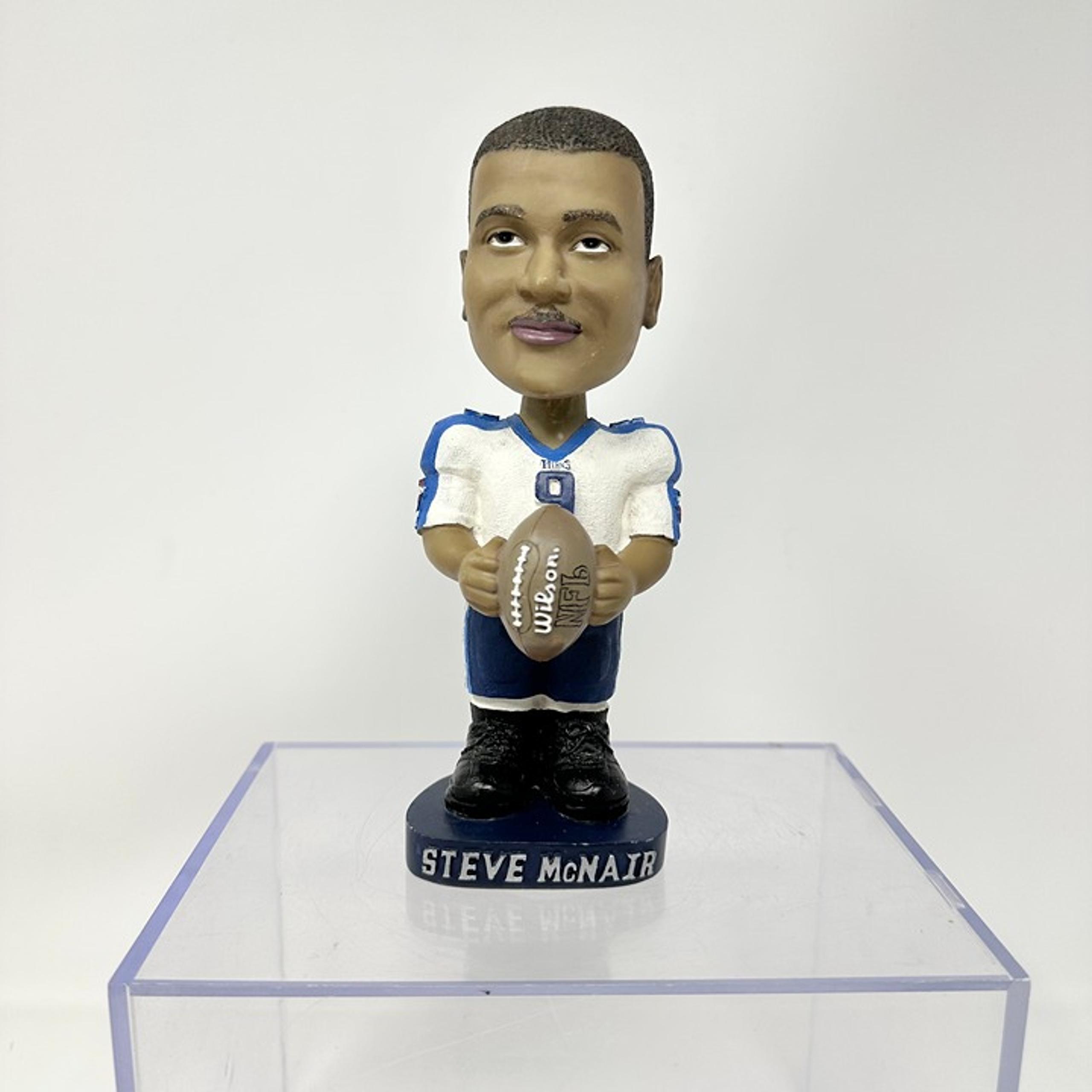 Vtg Nfl Steve McNair Tennessee Titans Bobblehead Bobble Dobbles Qb Club