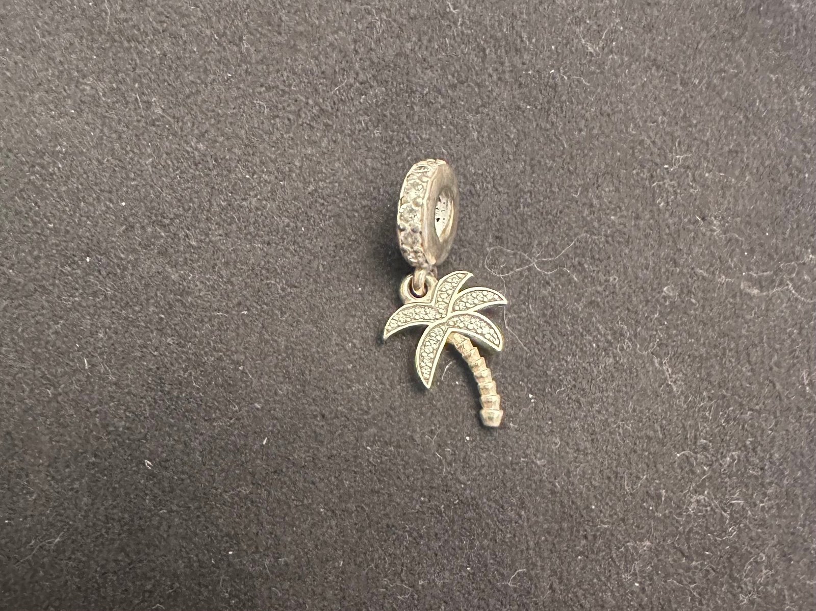 PANDORA My Palm Tree Dangle Charm Silver
