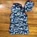 My Anorak Vest Blue Camo