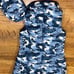 My Anorak Vest Blue Camo