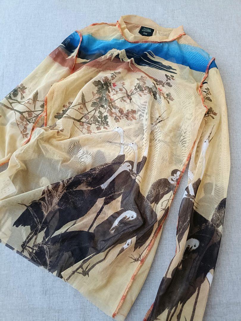 90s Jean Paul Gaultier Femme Powernet Top