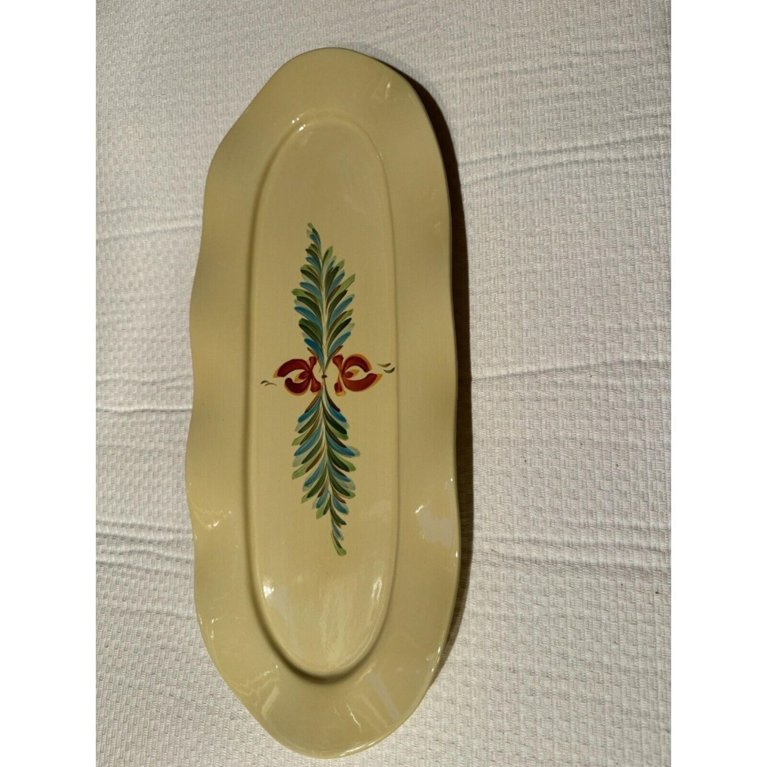 Southern Living at Home-Gail Pittman Siena Garland Ruffled Tidbit App Platter