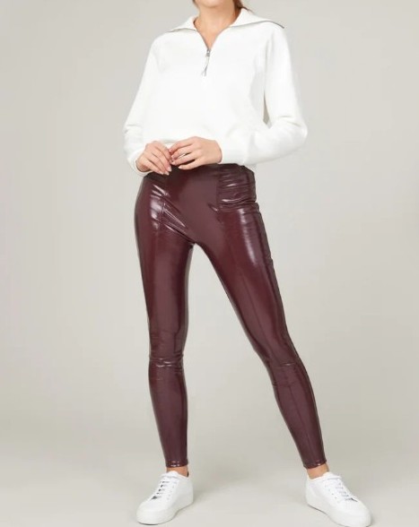 Spanx faux leather Ruby leggings M new take on your favorite faux leather leggin