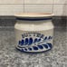 BUTTER dish STONEWARE ceramic