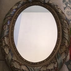 Paragon Wall Mirror Decor Ribbon Bow Design