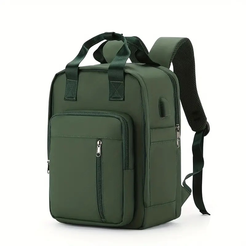 Waterproof Nylon Solid Color Computer Bag