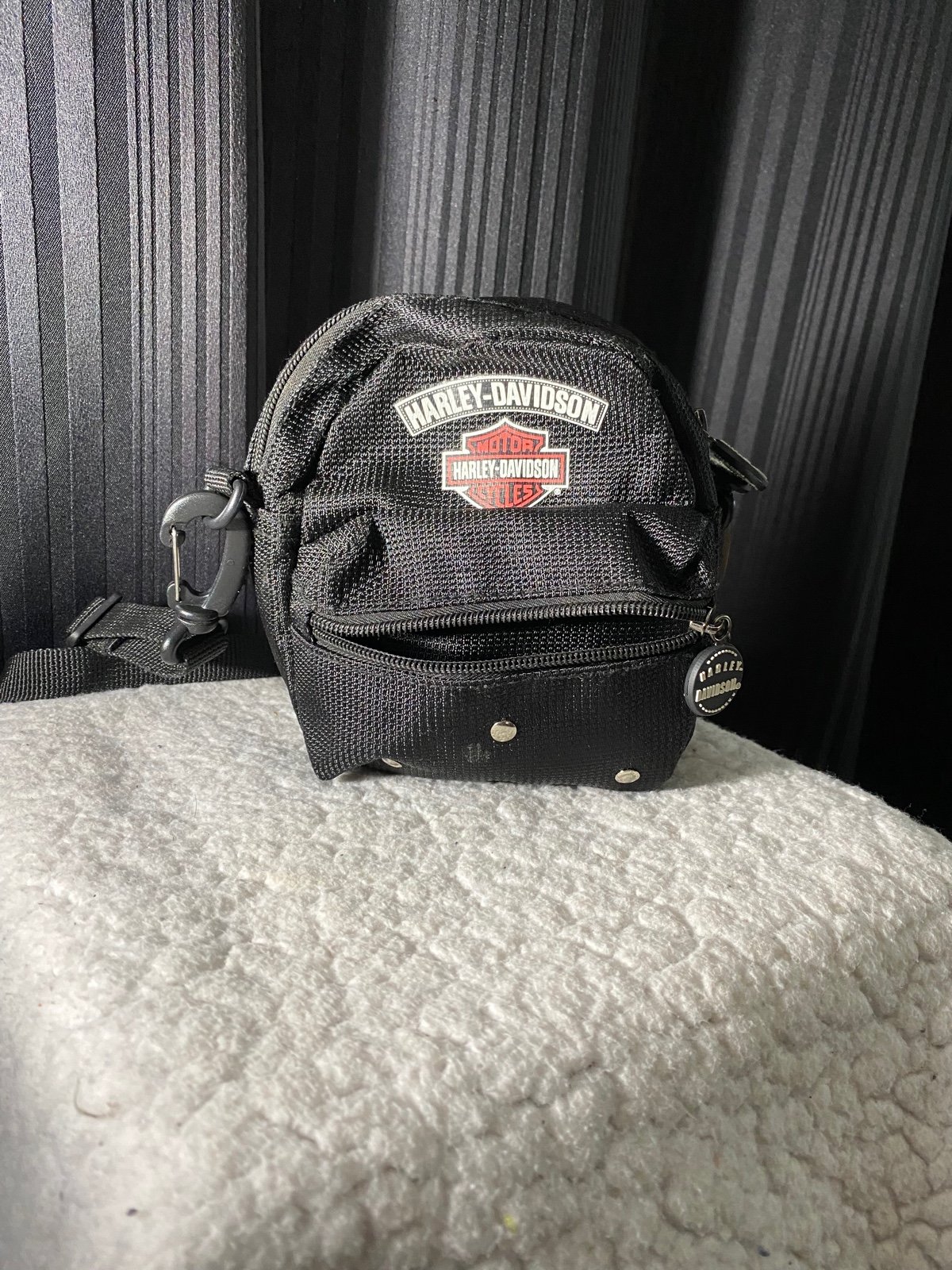 Harley Davidson Small Mini Me Backpack Crossover Bag Black