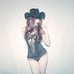 Rare Blackmilk clothing Sheriff Swimsuit Large L bodysuit cowboy