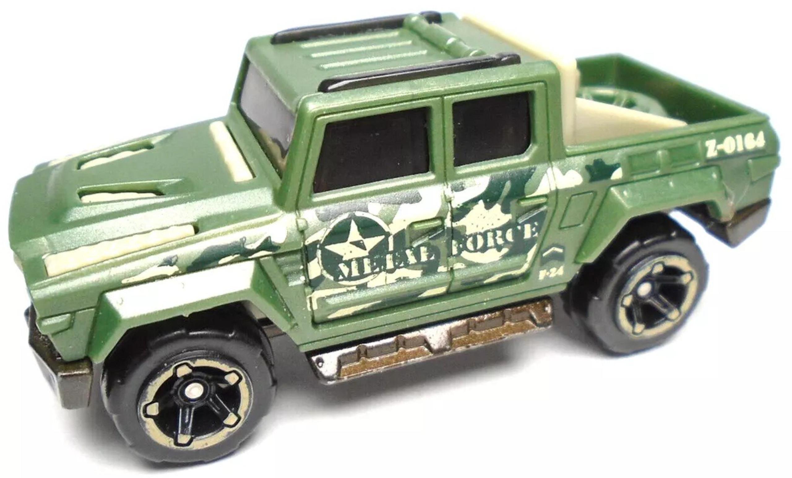 ZURU METAL MACHINES METAL FORCE Z-0164 GREEN CAMO 1:64 DIECAST 2 3/4" SUV TRUCK