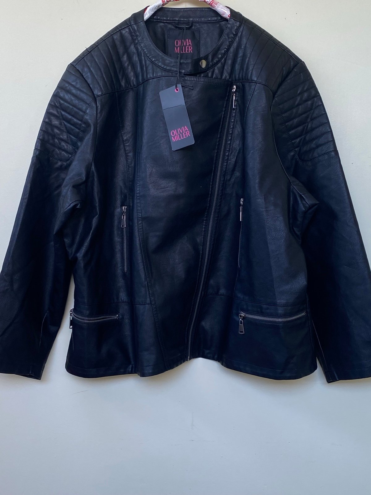 Oliver miller faux leather jacket Women’s