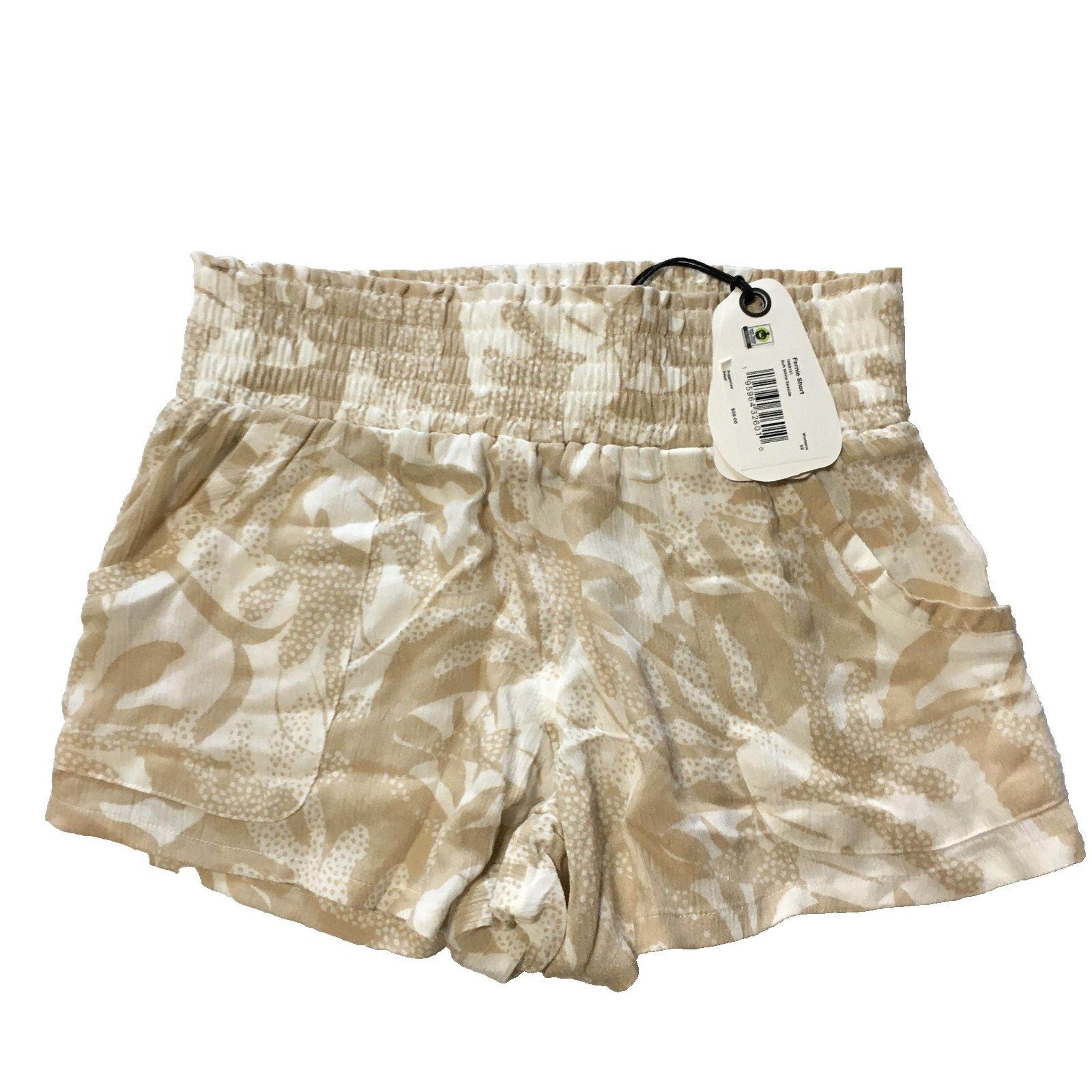 prAna Fernie Women's Paperbag Shorts Swim Coverup Size XS