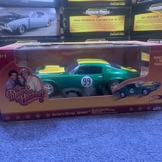 1970 COOTERS CAMARO GREEN/YELLOW/BLACK INT. 1/18 JOHNNY LIGHTNING ITEM 21958