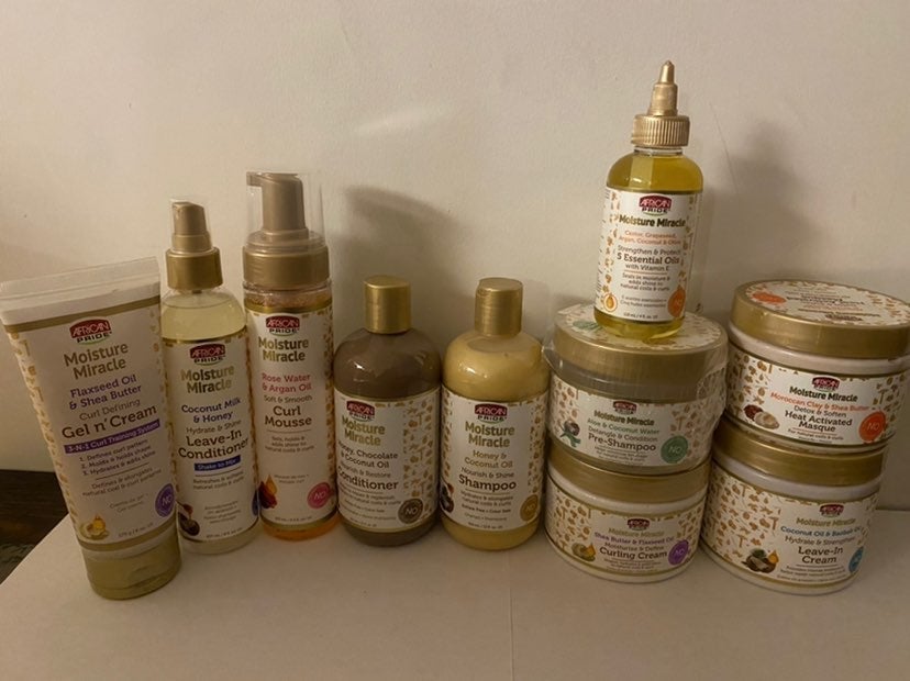 African Pride Moisture Miracle 10pcs
