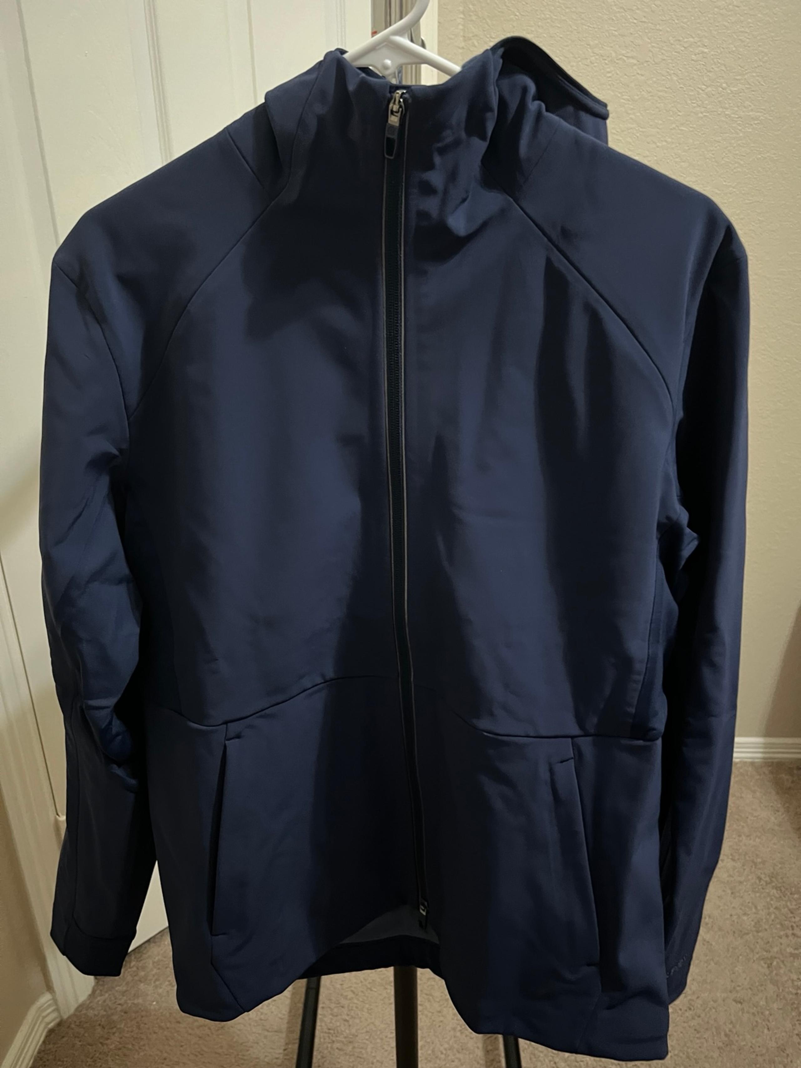 Men’s Lululemon Cross Chill Performance Jacket Size Large Club Blue NWT