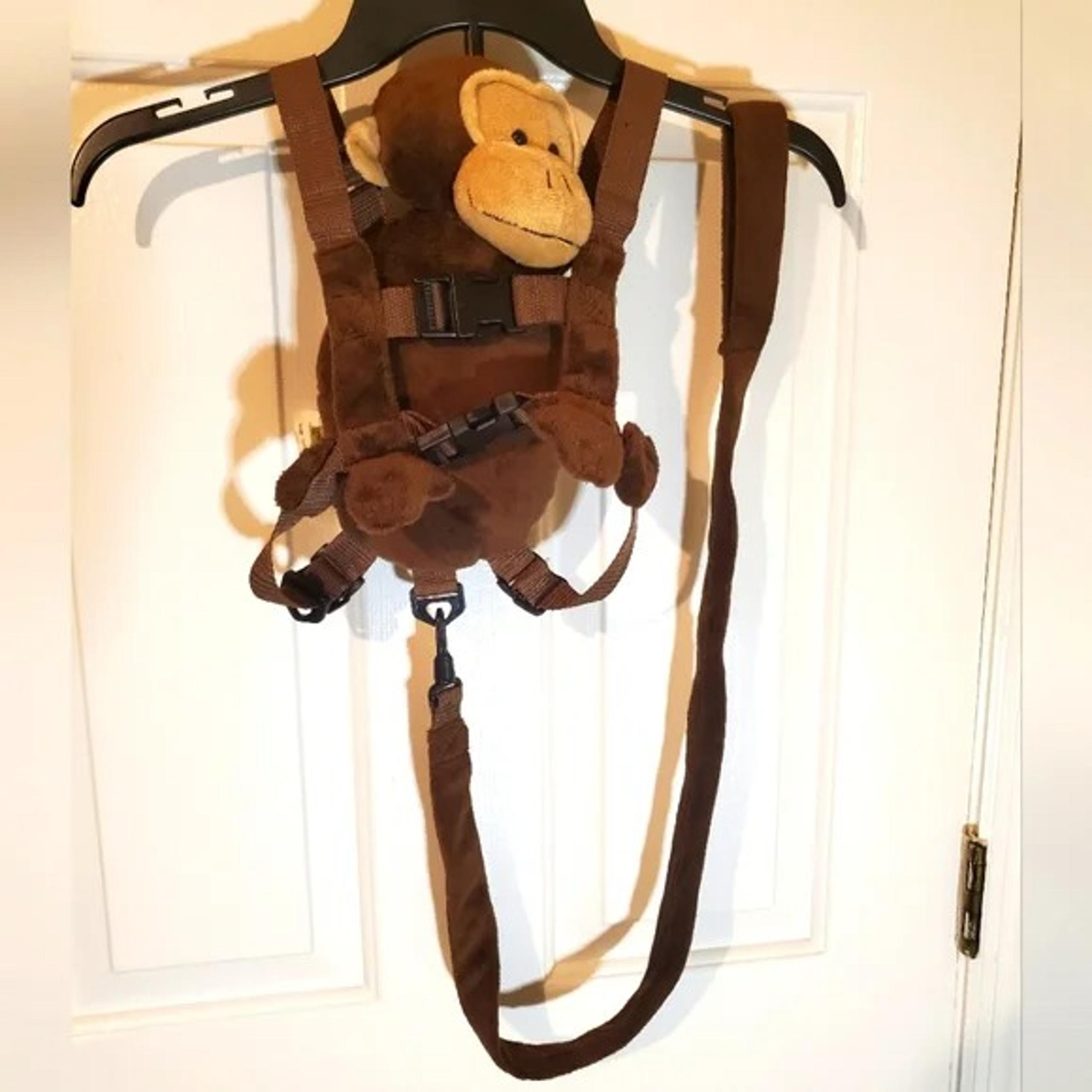 Eddie Bauer Plush Monkey Leashed Backpack Harness for Toddlers