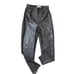 Abercrombie & Fitch Vegan Leather Ultra High Rise Pants Womens 25 Black Ankle