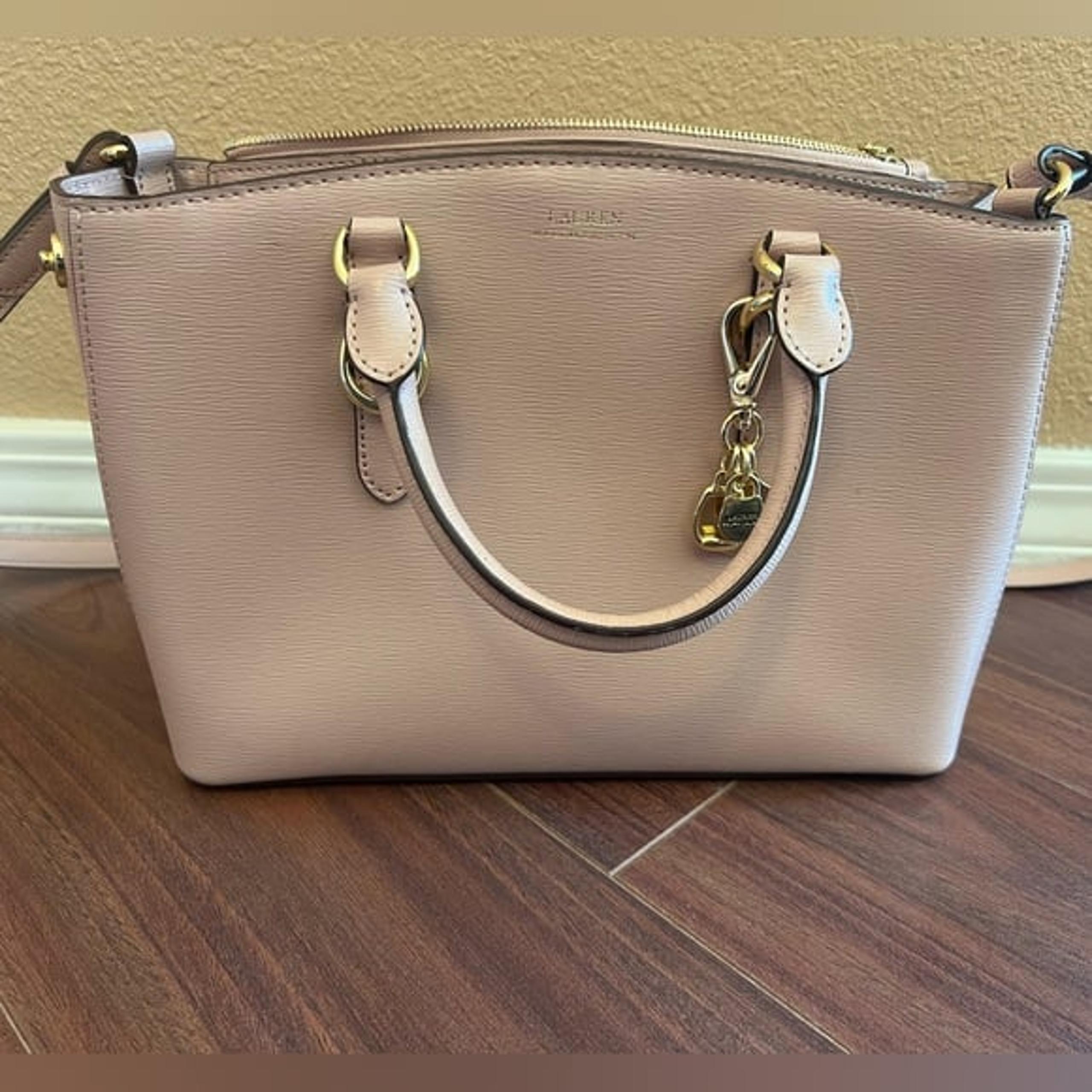 Lauren Ralph Lauren Leather Satchel