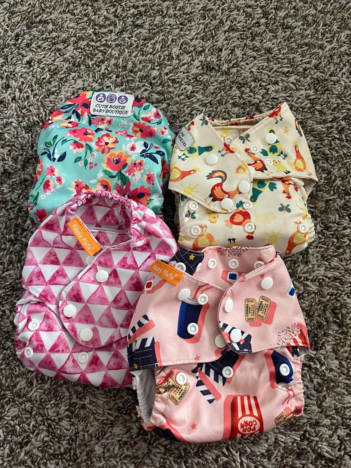 Liquidation - AIO Cloth Diaper Bundle - Get-Together:£26[hoKids_4436792ua]