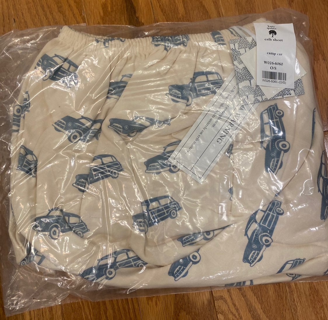 Kate Quinn Camp Car Crib Sheet